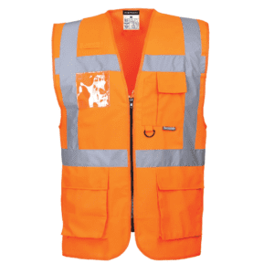 S476 | Gilet Executive Berlino Alta visibilità | Arancio