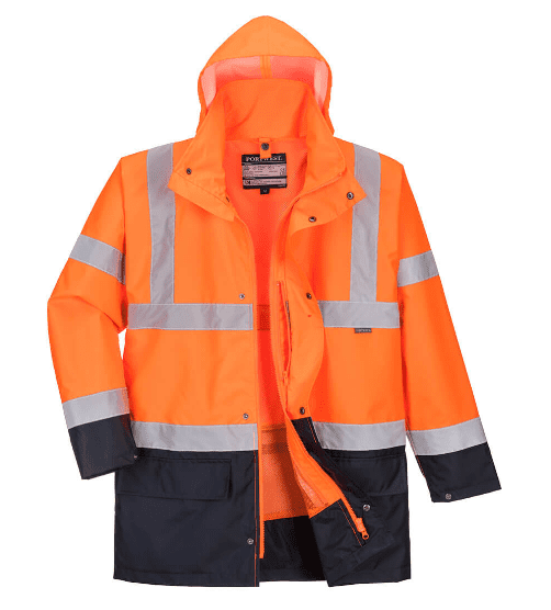 APW - S766/AR | GIACCA ESSENTIAL BICOLORE ALTA VISIBILITA'