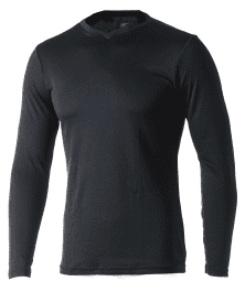 AMZ-A2GA9610/N | Maglia underwear nera uomo manica lunga | MIZUNO