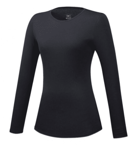 AMZ-A2GA9810/N | Maglia underwear nera DONNA manica lunga | MIZUNO