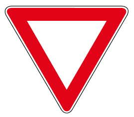 SEGNALI DI PRECEDENZA | DARE PRECEDENZA | FIG.36