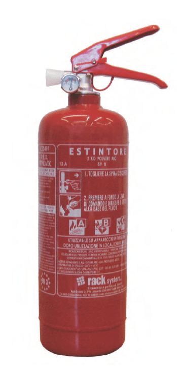 E-286F | ESTINTORE POLVERE 2 KG